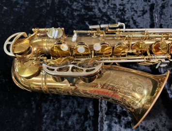 Photo Original Lacquer, Recently Repadded King Super 20 Alto Saxophone - Serial # 388475